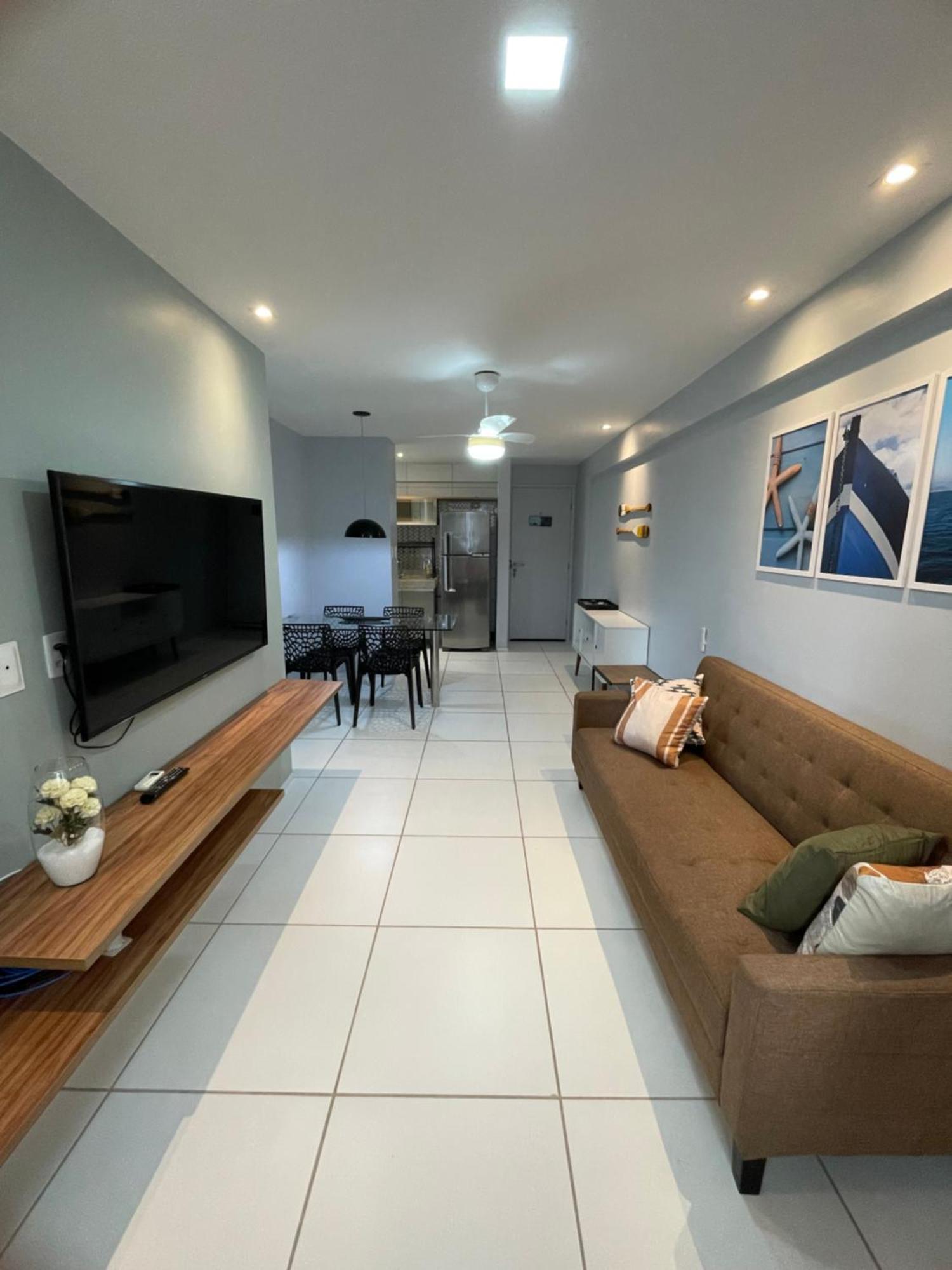 Apartamento Praiano Em Maceio - 3 Minutos Da Praia Exterior foto