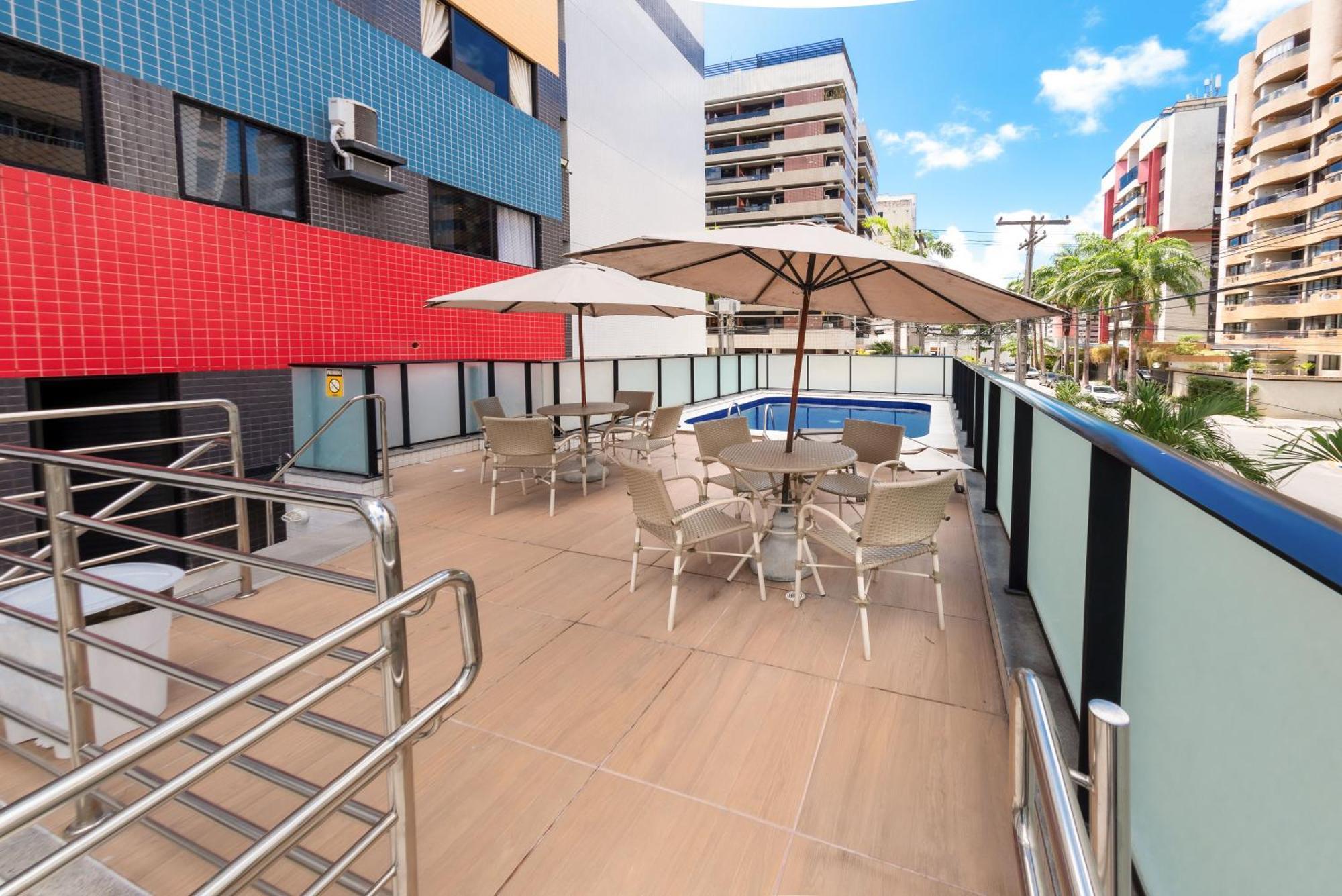Apartamento Praiano Em Maceio - 3 Minutos Da Praia Exterior foto